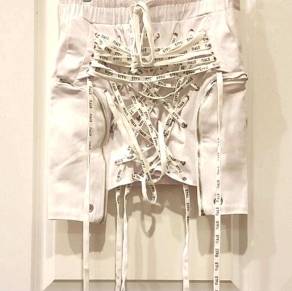 Akira All Tied Up Mini Skirt - Picture 7 of 9